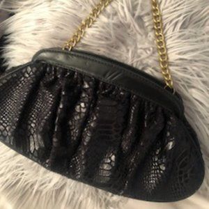BLACK CLUTCH BAG